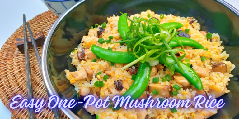 Easy One-Pot Mushroom Rice